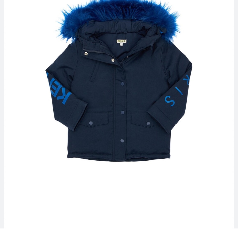 Brand new never worn Kenzo kids 2-in-1, hooded down jacket, Size 6A